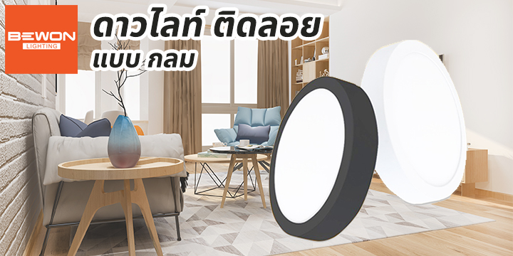 head_ดาวน์ไลท์ติดลอย-กลม ดาวน์ไลท์ติดลอย-กลม